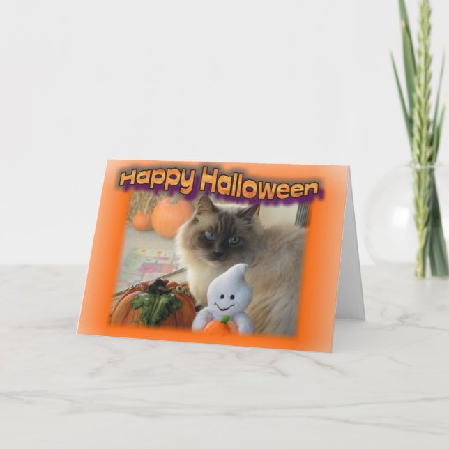Carte Joyeux Halloween (Devant)