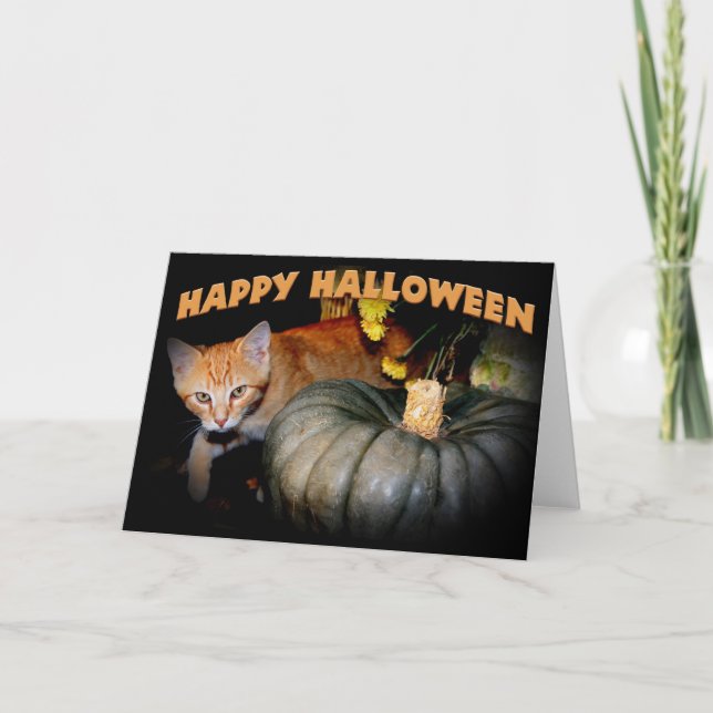 Carte Joyeux Halloween (Devant)