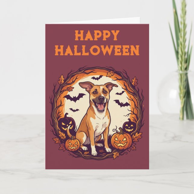 Carte Joyeux Halloween (Devant)