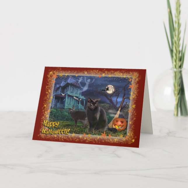 Carte Joyeux Halloween (Devant)