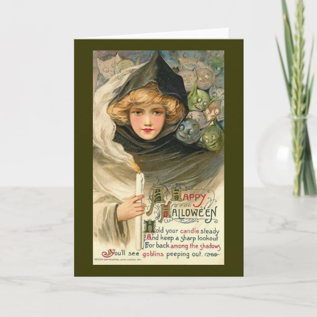 Carte Joyeux Halloween (Devant)