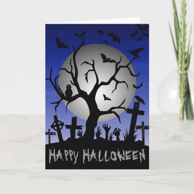 Carte Joyeux Halloween (Devant)