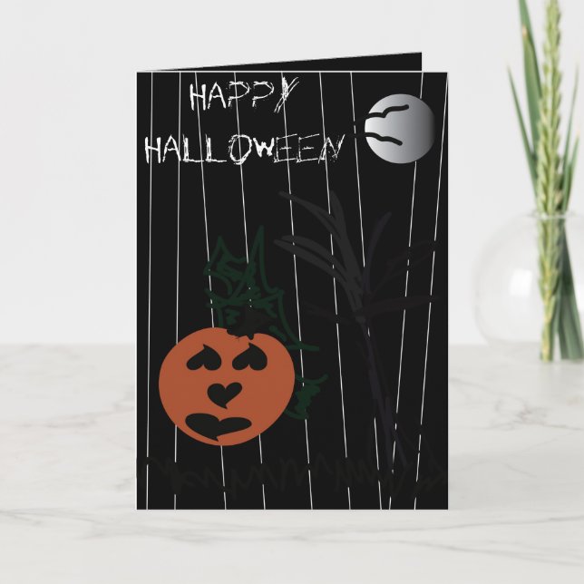 Carte Joyeux Halloween (Devant)