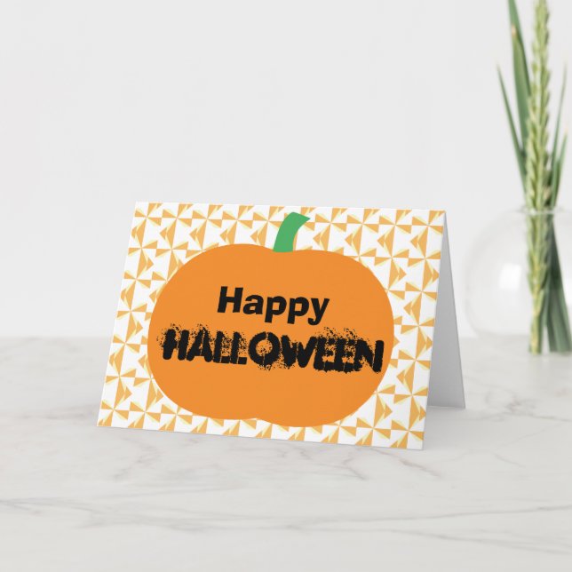 Carte Joyeux Halloween (Devant)