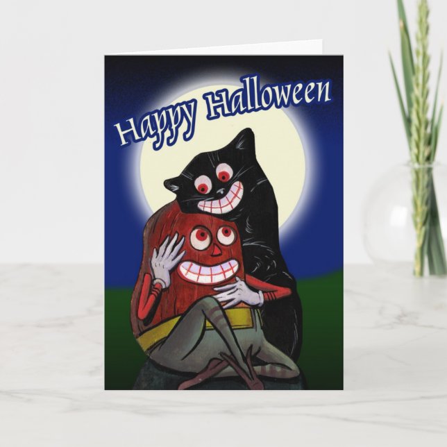 Carte Joyeux Halloween (Devant)