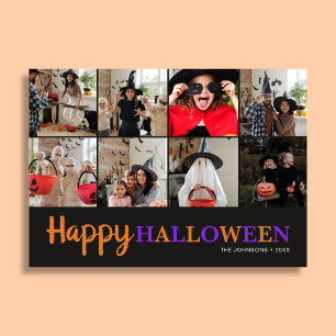 Carte Joyeux Halloween amusant 12 Photo Moderne