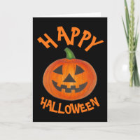 Joyeux Halloween Citrouille orange Jack o' Lantern