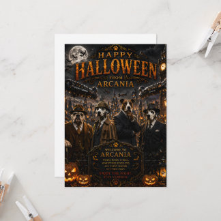Carte Joyeux Halloween d'Arcania