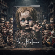 Joyeux Halloween | Poupée vintage veut jouer?