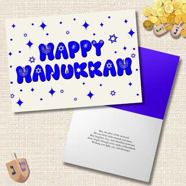 Carte Joyeux Hanukkah (Créateur téléchargé)
