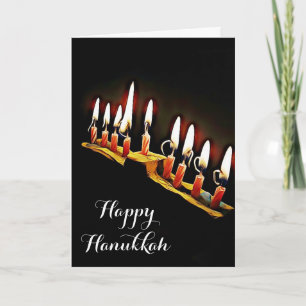 Carte Joyeux Hanukkah Que vous bénissiez et soyez béni