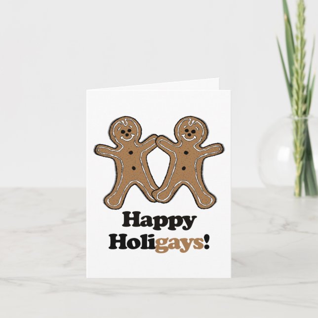 Carte Joyeux Holigays (Devant)