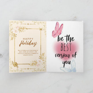 Carte Joyeux Hollyday
