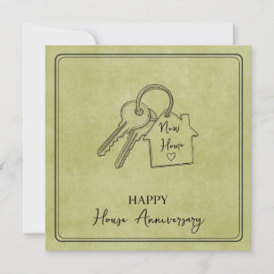 Carte Joyeux Housiversaire Célébration de l'anniversai