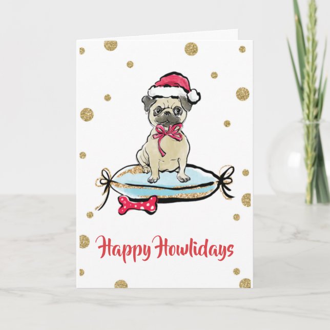 Carte Joyeux Howlidays (Devant)