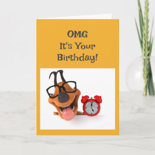 Carte Joyeux Humour Amusant Anniversaire Pour Tout Le Mo