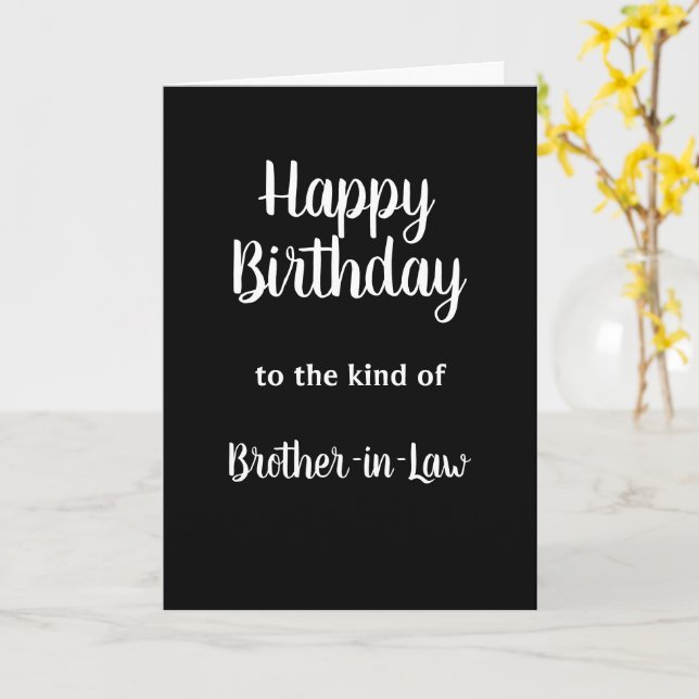 Cartes D'anniversaire Amusantes Pour Beau-frère
