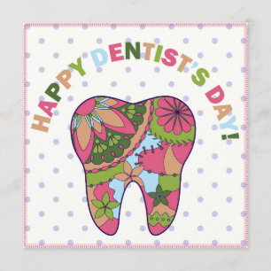 Carte Joyeux jour des dentistes