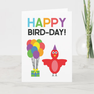 Carte Joyeux Jour des oiseaux | Joyeux anniversaire
