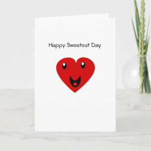 Carte Joyeux Jour le plus doux