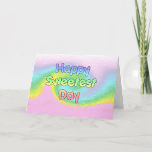 Carte Joyeux Jour le plus doux