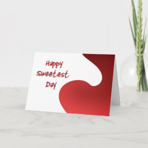 Carte Joyeux Jour le plus sucré