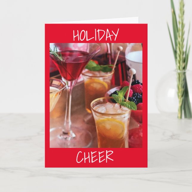 CARTE ****JOYEUX JOURS DE VACANCES DE NOTRE MAISON À VOS (Devant)