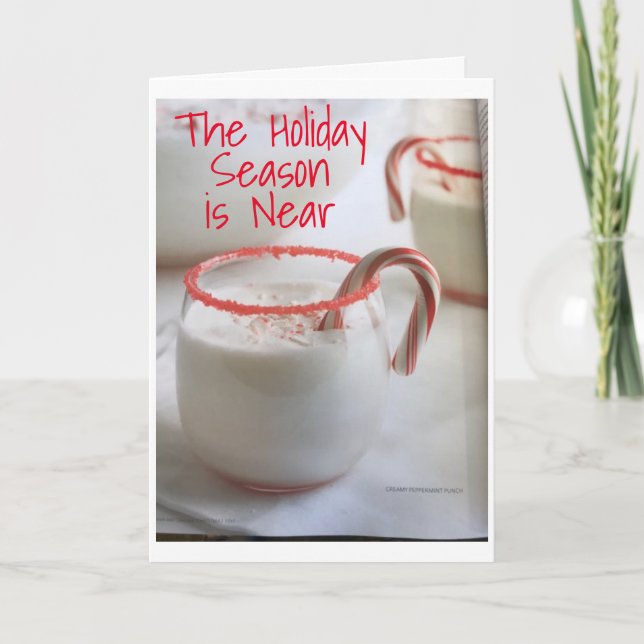 CARTE ****JOYEUX JOURS DE VACANCES DE NOTRE MAISON À VOS (Devant)