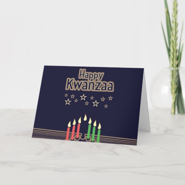 Carte Joyeux Kwanzaa (Devant)