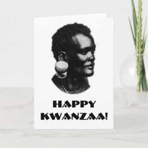 Carte Joyeux Kwanzaa !