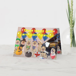 Carte Joyeux Lab Anniversaire