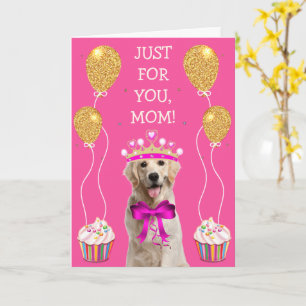 Carte Joyeux Laboratoire Jaune Maman Anniversaire