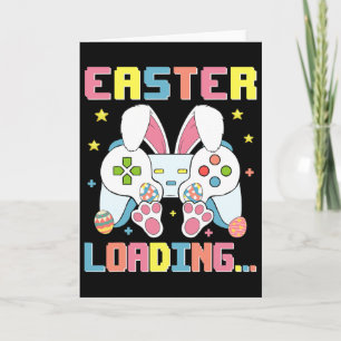 Carte Joyeux lapin de Pâques Jour de Pâques Chargement d