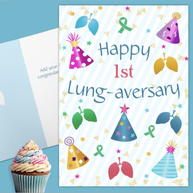 Carte Joyeux Lung-aversary Custom (Créateur téléchargé)