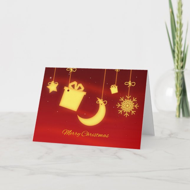 Carte Joyeux Noël (Devant)