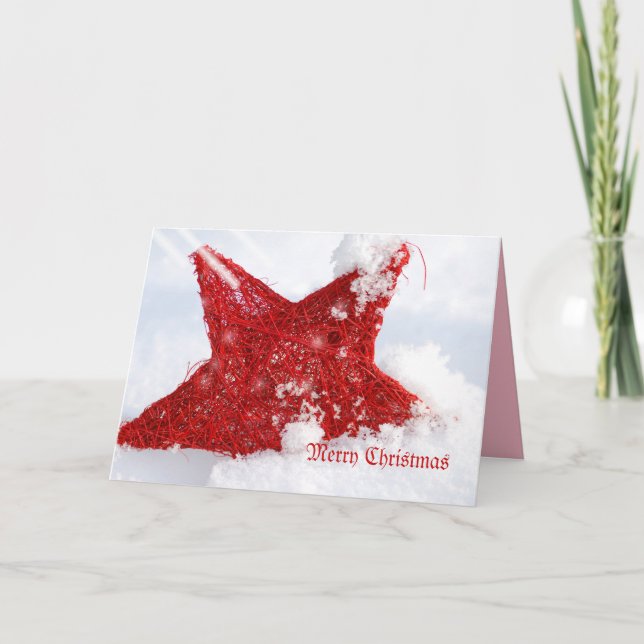 Carte joyeux Noël (Devant)