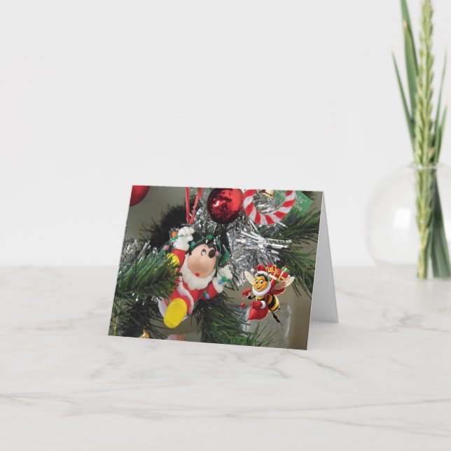 Carte Joyeux Noël. (Devant)