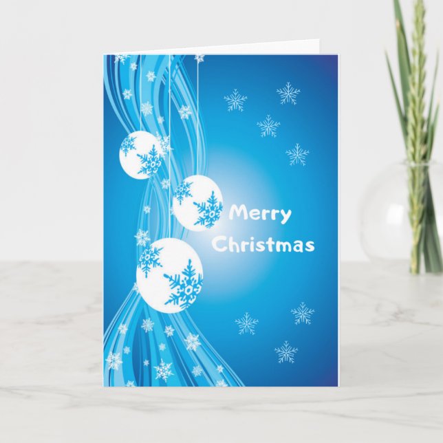 Carte Joyeux Noël (Devant)