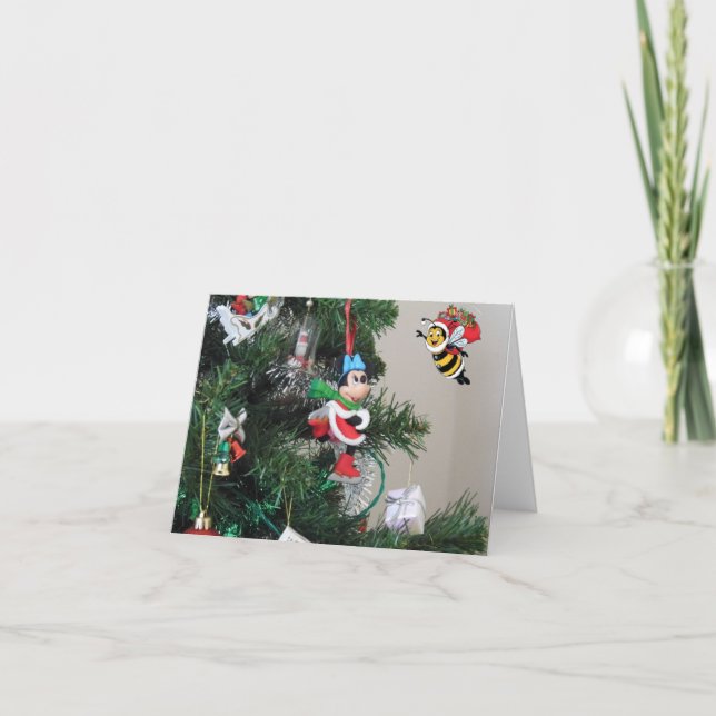 Carte Joyeux Noël. (Devant)