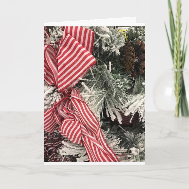 CARTE **JOYEUX NOËL** (Devant)