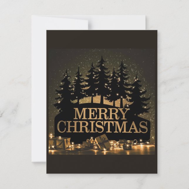 Carte Joyeux Noël (Devant)