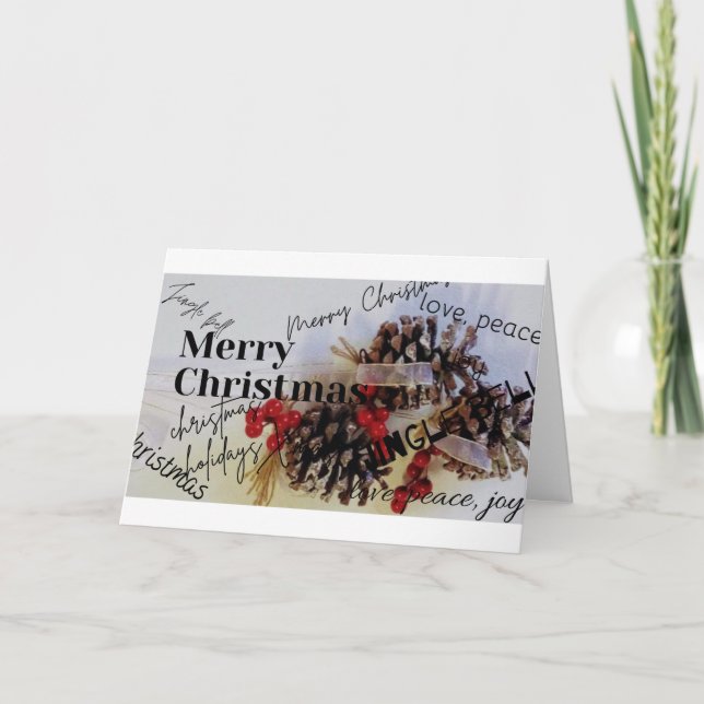 Carte Joyeux Noël (Devant)