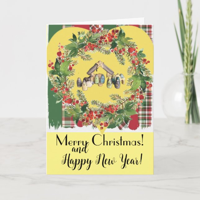 Carte Joyeux Noël ! (Devant)