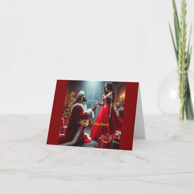 Carte Joyeux Noël (Devant)