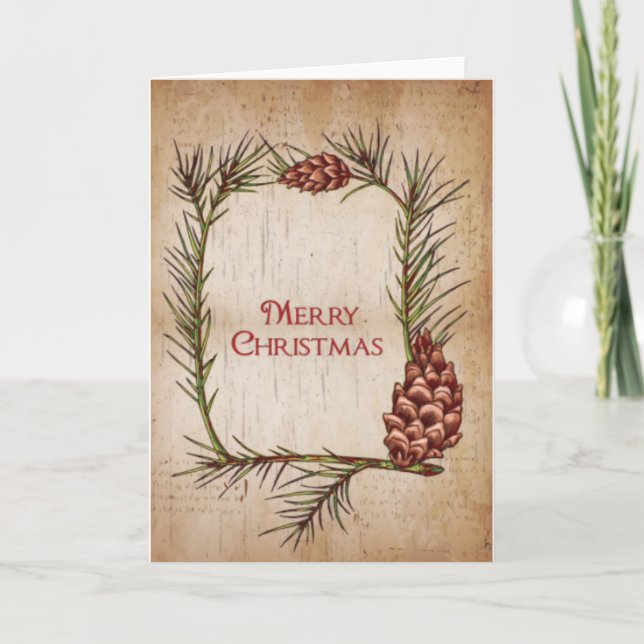 Carte Joyeux Noël (Devant)