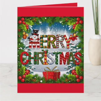 Carte Joyeux Noël