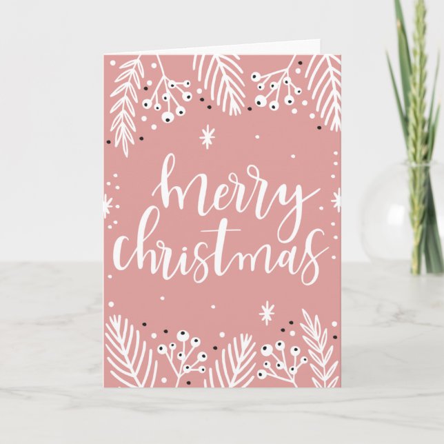 Carte Joyeux Noël (Devant)