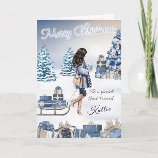 Carte Joyeux Noël à un ami très spécial Noël