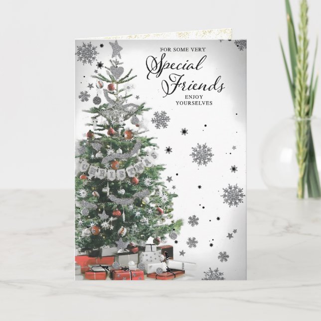 Carte Joyeux Noël à un ami très spécial Noël (Devant)