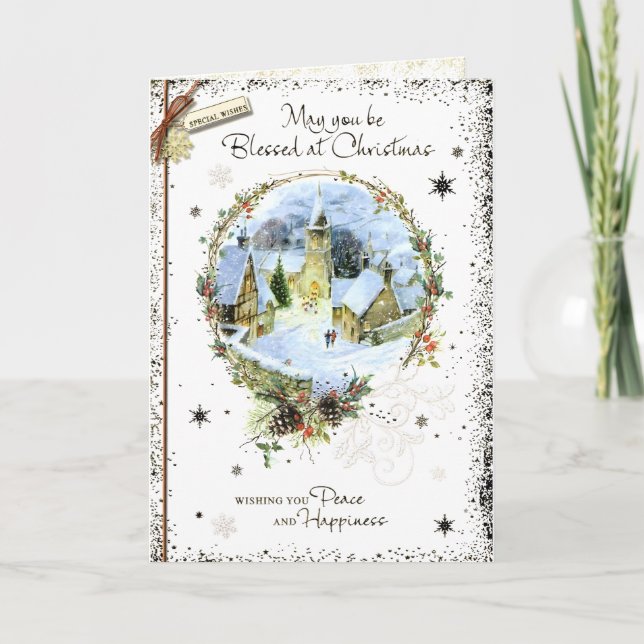 Carte Joyeux Noël à un ami très spécial Noël (Devant)